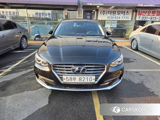 Hyundai Grandeur IG Hybrid 2018 Черный из Кореи