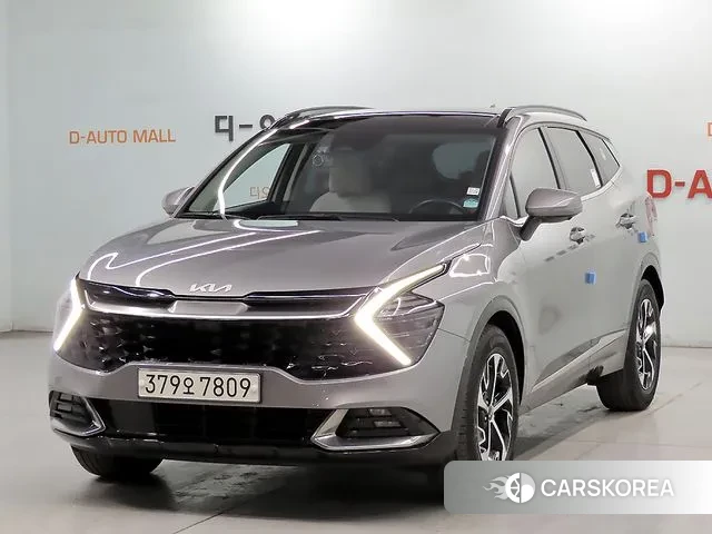 Kia Sportage 5th Generation Hybrid 2021 Серебристо-серый из Кореи