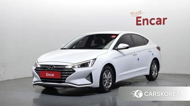 Hyundai The New Avante AD 2019 Белый из Кореи