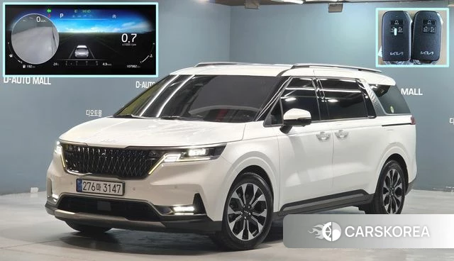 Kia Carnival 4th generation 2022 Белый из Кореи