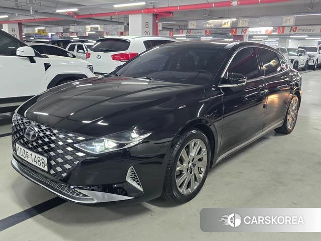 Hyundai The New Grandeur IG Hybrid 2019 Черный из Кореи