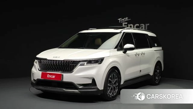 Kia Carnival 4th generation 2021 Белый из Кореи