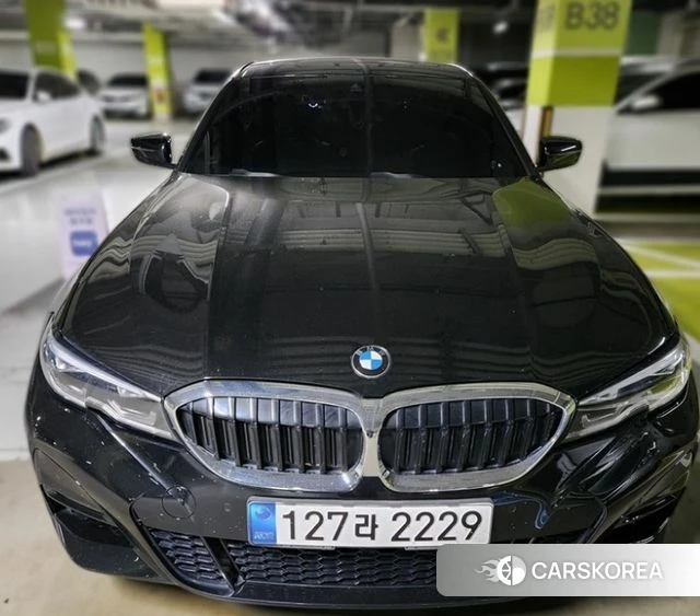 BMW 3 Series (G20) 2021 Черный из Кореи