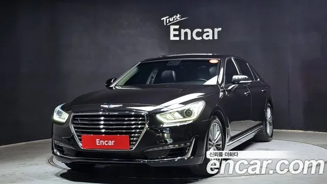 Genesis EQ900 2018 Черный из Кореи