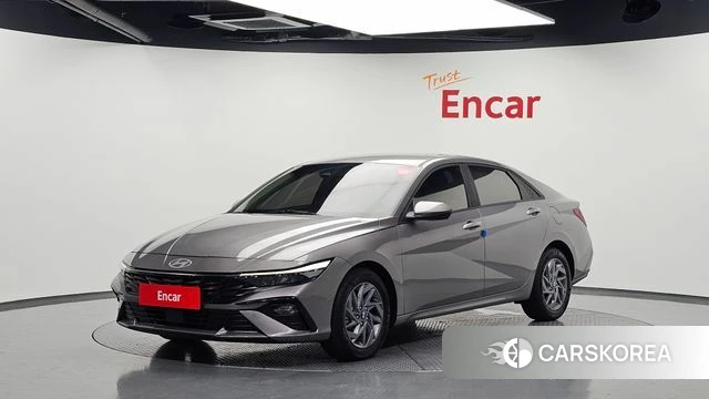 Hyundai The New Avante (CN7) 2023 Серебристо-серый из Кореи