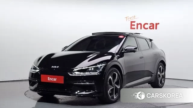 Kia EV6 2021 Черный из Кореи