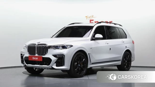 BMW X7 (G07) 2019 Белый из Кореи