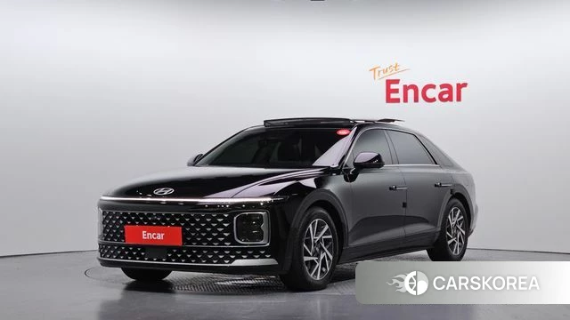 Hyundai Grandeur (GN7) 2023 Черный из Кореи
