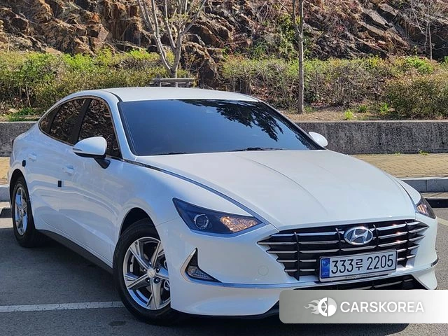 Hyundai Sonata (DN8) 2022 Белый из Кореи
