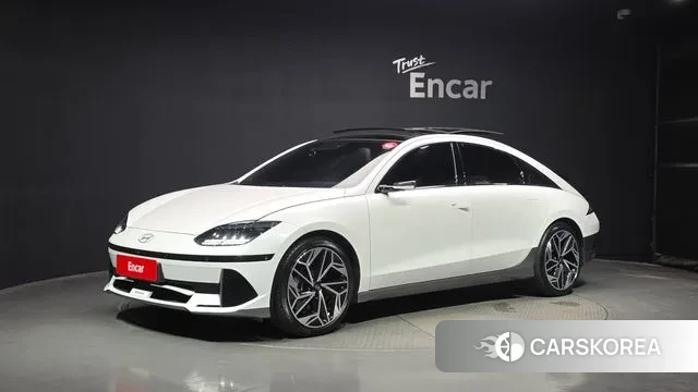 Hyundai Ionic 6 2022 Белый из Кореи