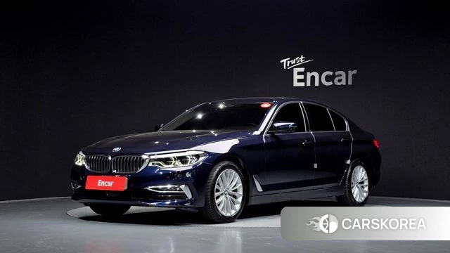 BMW 5 Series (G30) 2020 Синий из Кореи