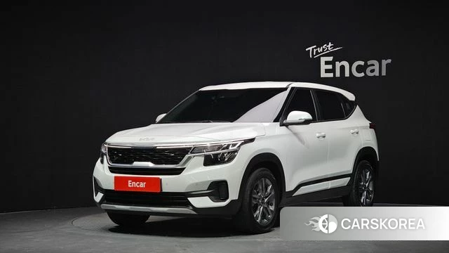Kia Seltos 2022 Белый из Кореи