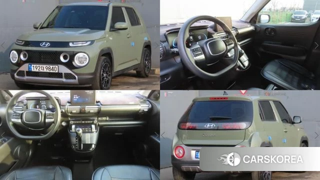 Hyundai Casper 2022 Зеленый из Кореи