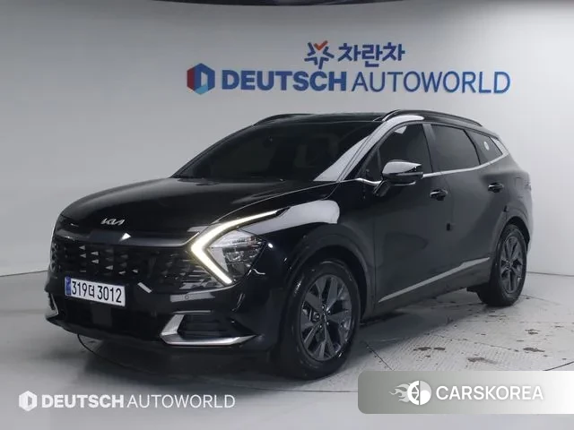 Kia Sportage 5th Generation Hybrid 2022 Черный из Кореи
