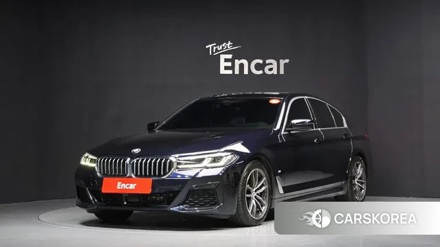 BMW 5 Series (G30) 2023 Черный из Кореи