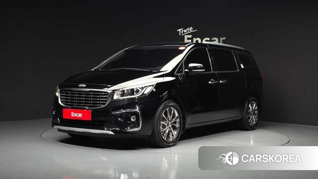 Kia The New Carnival 2020 Черный из Кореи
