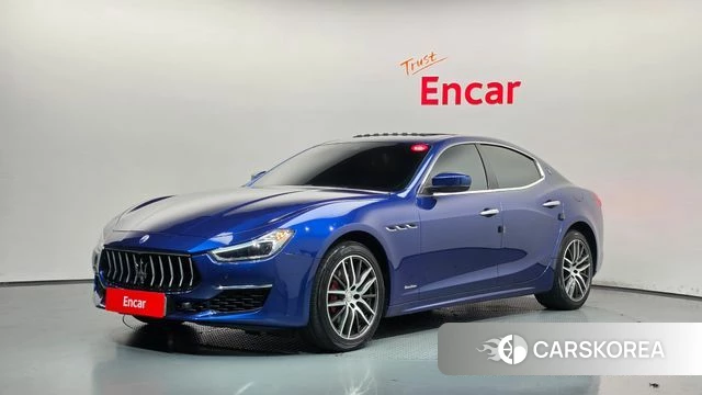Maserati Ghibli 2018 Синий из Кореи