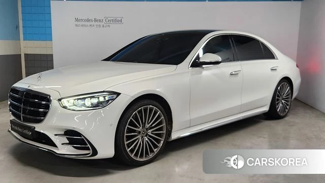 Mercedes-Benz S-Class W223 2024 Белый из Кореи