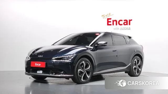 Kia EV6 2021 Синий из Кореи