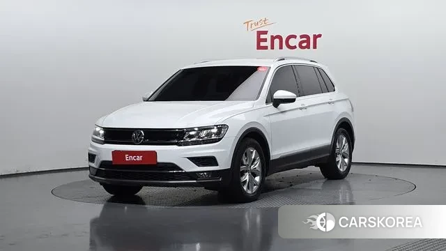 Volkswagen Tiguan second Generation 2020 Белый из Кореи
