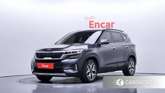 Kia Seltos 2020 Серый из Кореи
