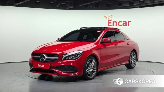 Mercedes-Benz CLA-Class C117 2018 Красный из Кореи
