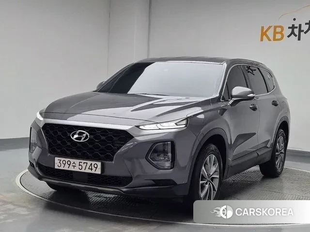 Hyundai Santa Fe TM 2018 Серый из Кореи