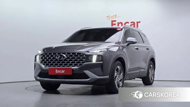 Hyundai The New Santa Fe 2021 Серый из Кореи