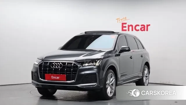 Audi Q7 (4M) 2023 Серый из Кореи