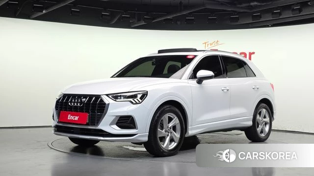 Audi Q3 (F3) 2020 Белый из Кореи