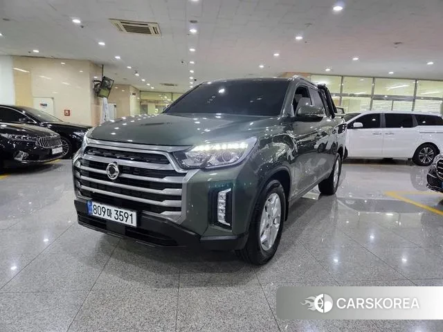 Ssangyong The New Rexton Sport 2023 Цвет тростника из Кореи