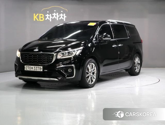 Kia The New Carnival 2019 Черный из Кореи