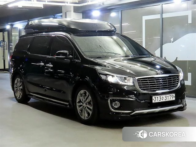 Kia All New Carnival 2018 Черный из Кореи