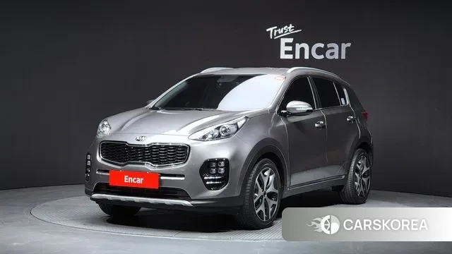 Kia Sportage 4th Generation 2018 Серый из Кореи