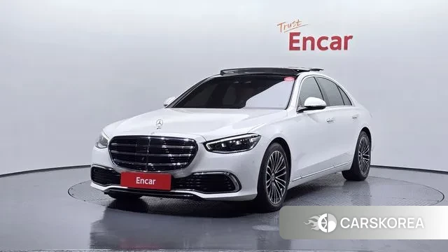 Mercedes-Benz S-Class W223 2022 Белый из Кореи