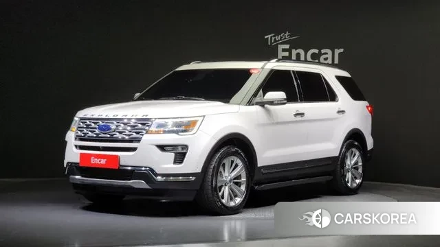 Ford Explorer 2019 Белый из Кореи