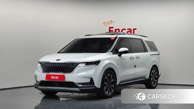 Kia Carnival 4th generation 2021 Белый из Кореи