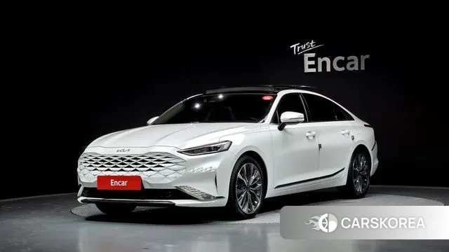 Kia K8 2021 Белый из Кореи