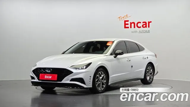 Hyundai Sonata (DN8) 2021 Белый из Кореи