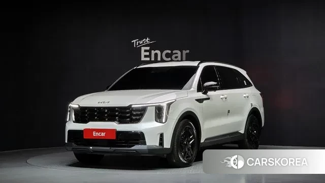 Kia The New Sorento 4th Generation 2023 Белый из Кореи