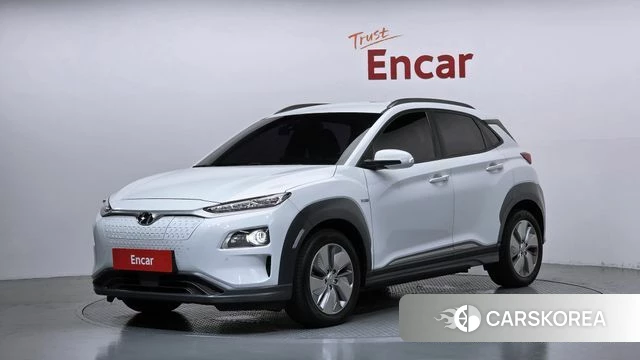 Hyundai Kona Electric 2020 Белый из Кореи