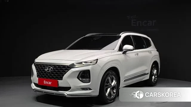 Hyundai Santa Fe TM 2018 Белый из Кореи