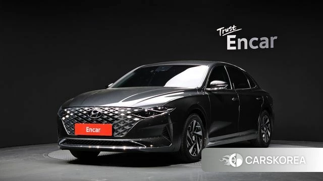 Hyundai The New Grandeur IG Hybrid 2021 Серый из Кореи