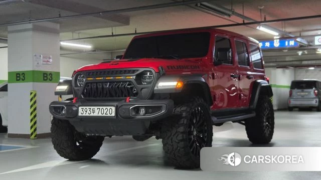 Jeep Wrangler (JL) 2019 Красный из Кореи