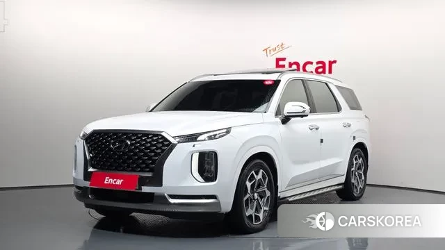 Hyundai Palisade 2021 Белый из Кореи