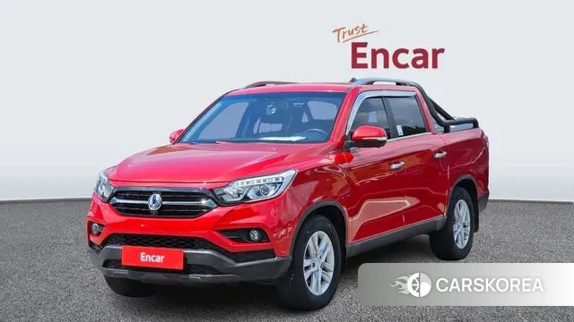 Ssangyong Rexton Sports 2018 Красный из Кореи