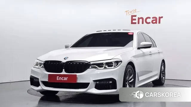BMW 5 Series (G30) 2018 Белый из Кореи