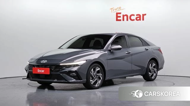Hyundai The New Avante (CN7) 2024 Серый из Кореи