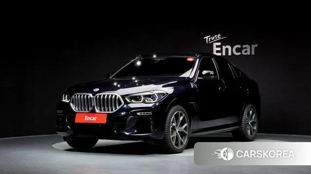 BMW X6 (G06) 2021 Синий из Кореи