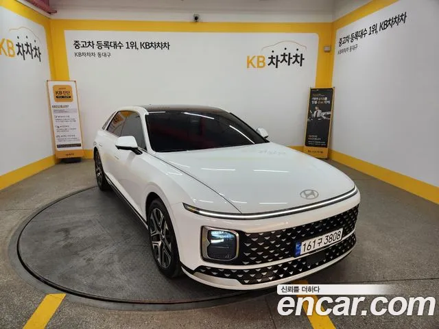 Hyundai Grandeur Hybrid (GN7) 2023 Белый из Кореи